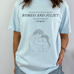 Romeo and Juliet T Shirt Shakespeare Shirt Bookish Merch Literary Gifts ...