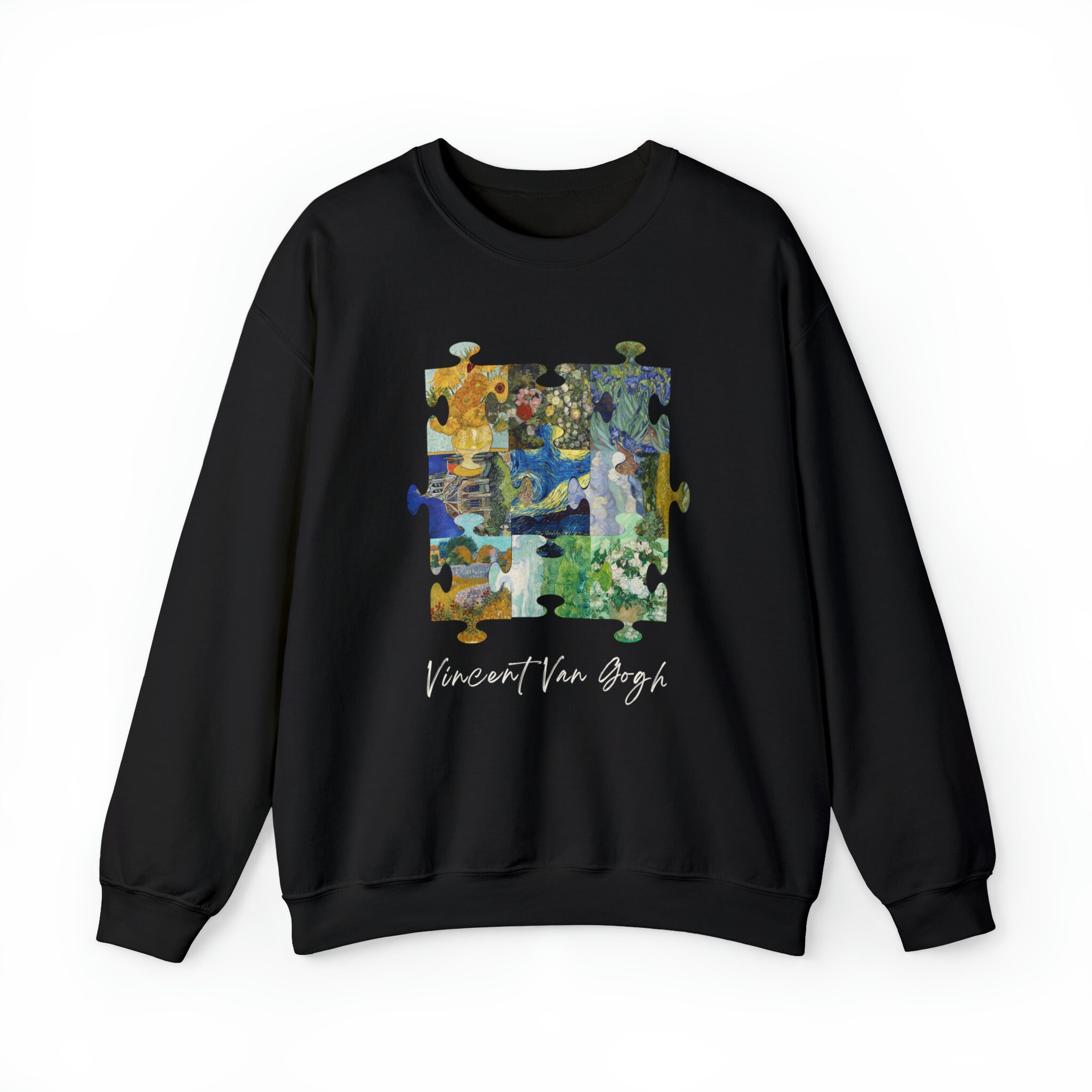 Vincent Van Gogh Sweatshirt Van Gogh Crewneck Artsy Sweater