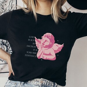 Coquette Shirt Coquette Clothing Angelcore Shirt Coquette Aesthetic Fairycore Cottage Core Tee Soft Girl Aesthetic Cottagecore Angel Shirt