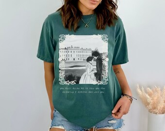 最も熱烈な高慢と偏見シャツ ジェーン・オースティン Tシャツ ジェーン・オースティンギフト ペンバリーシャツ ライトアカデミア 読書好きギフト 文学ギフト