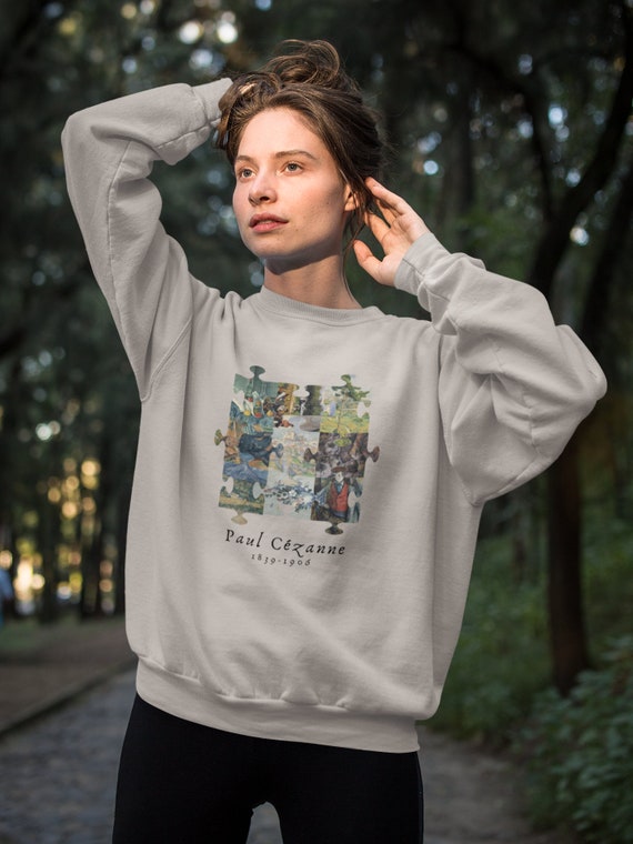 SONMIN CREWNECK GRY Lサイズ Paul Cezanne Sweatshirt Classical Painter Crewneck French