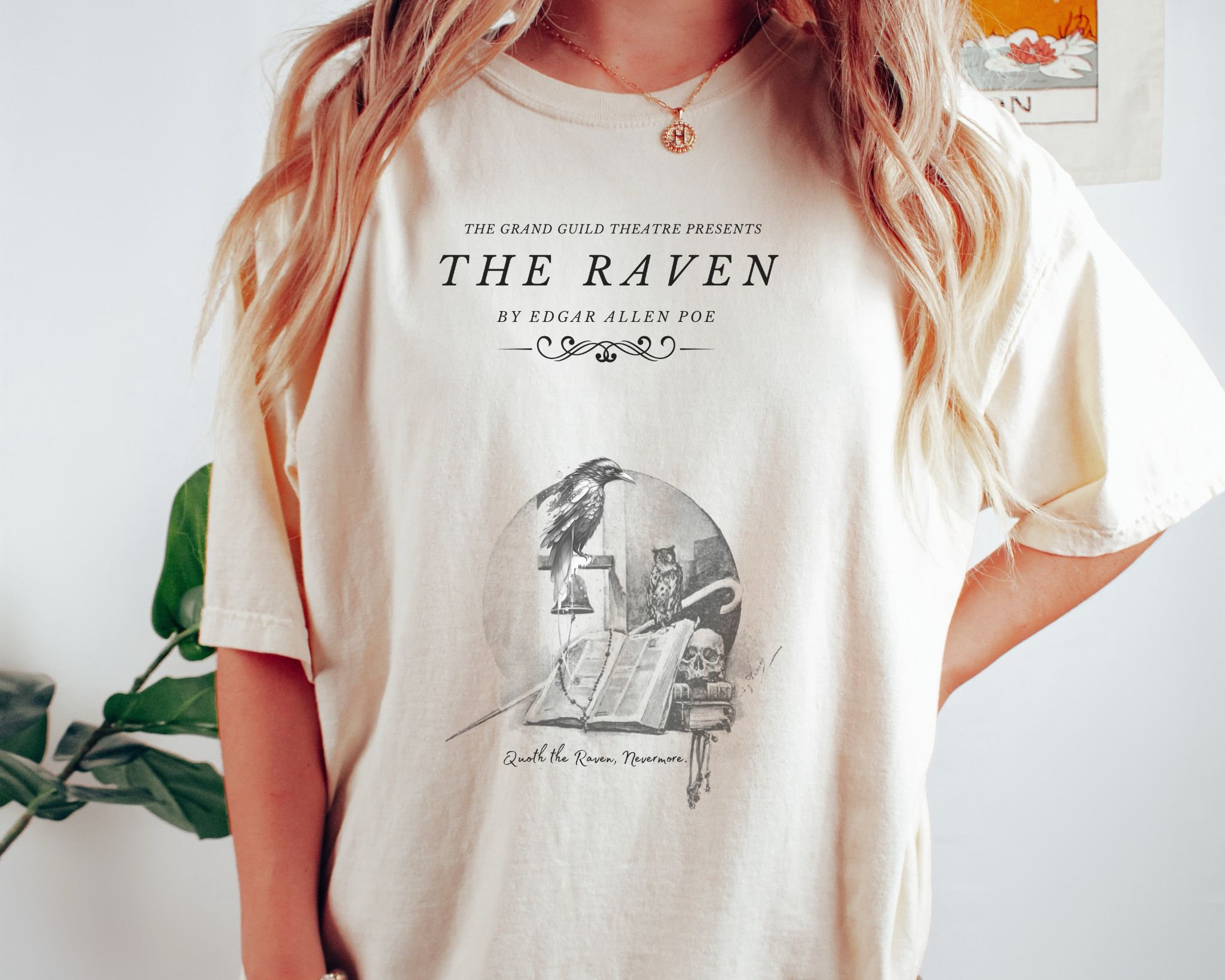 Edgar Allen Poe the Raven Shirt Edgar Allan Poe Renaissance Shirt
