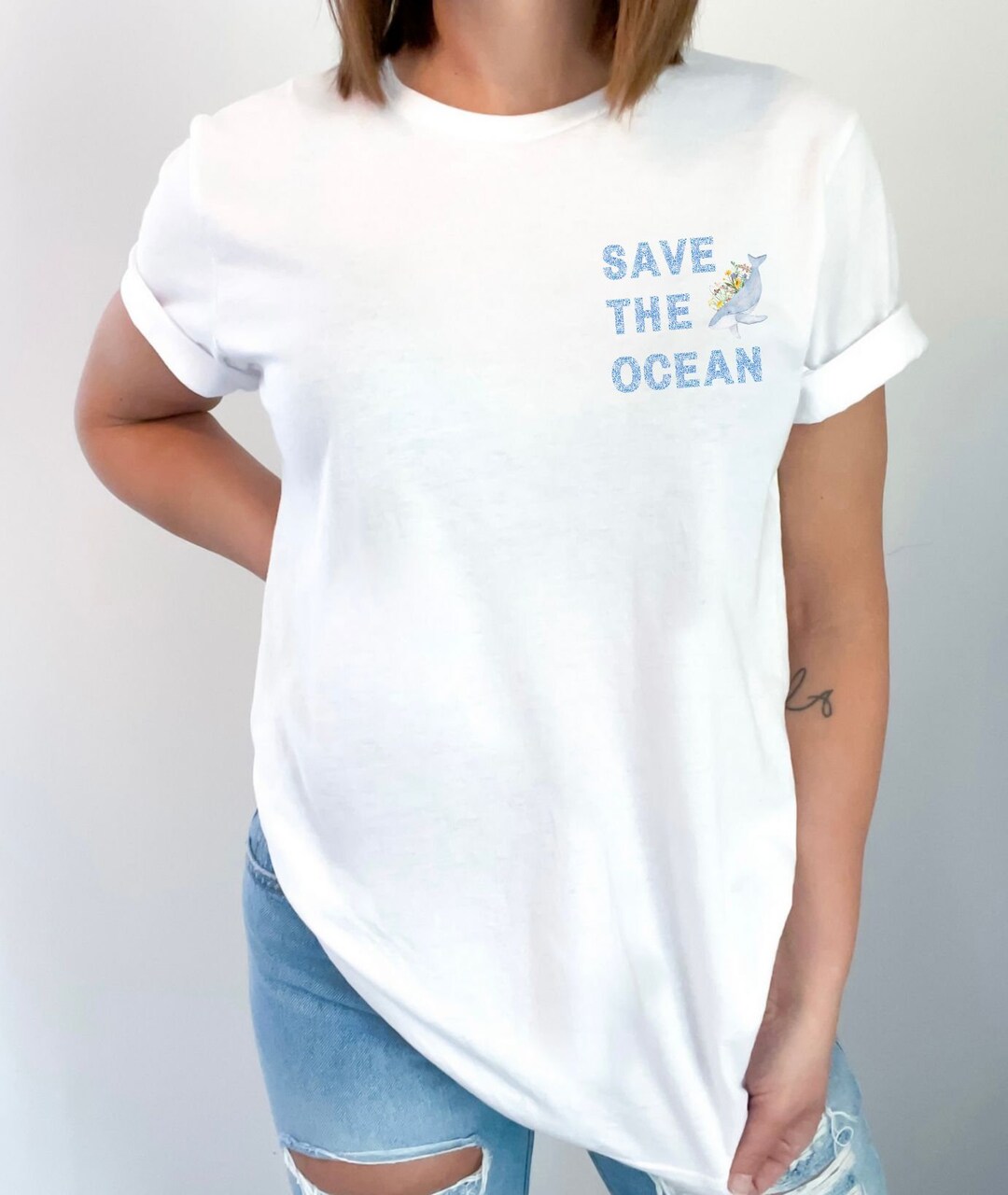 Save the Ocean Whale T Shirt Humpback Whale Shirt Save the Earth ...