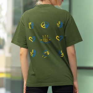 Ukraine Shirt Ukraine T Shirt Ukrainian Shirt Ukrainian T Shirt Zelensky Shirt Ukrainian Trident I Stand With Ukraine TShirt Ukranian Tee