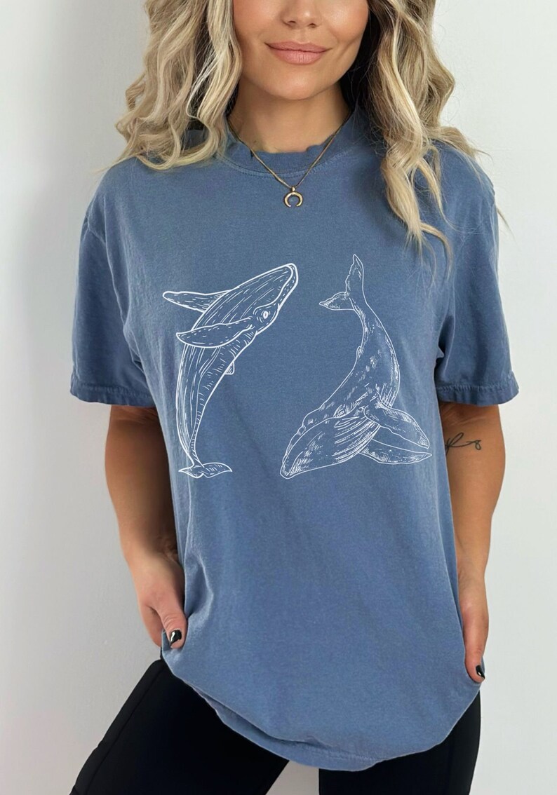 Whale Shirt Marine Biology T Shirt Humpback Whale Tshirt Orca Tee Save ...