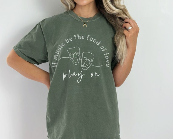 Twelfth Night Shirt Shakespeare Shirt Poet Shirt  Bookish Merch Literary Tee Light Academia Shakespeare Gifts Shakespeare T Shirt Drama Tee
