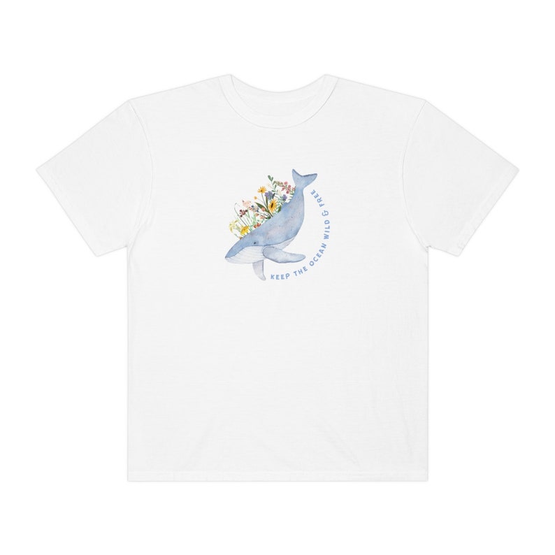 クジラシャツ クジラTシャツ マナティーシャツ シャチクジラTシャツ 美学 海を救う 環境トップ エコロジー 海を救う コテージコアTシャツ White