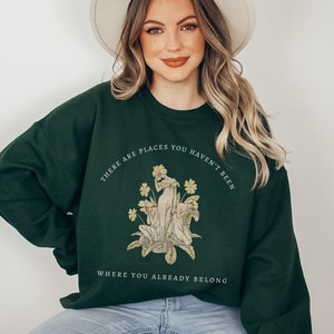Fairy Grunge Sweatshirt Fairy Crewneck Fairy Core Clothes Cottagecore Clothing Dark Academia Y2K Fairy Grunge Shirt Cottage Core Sweater