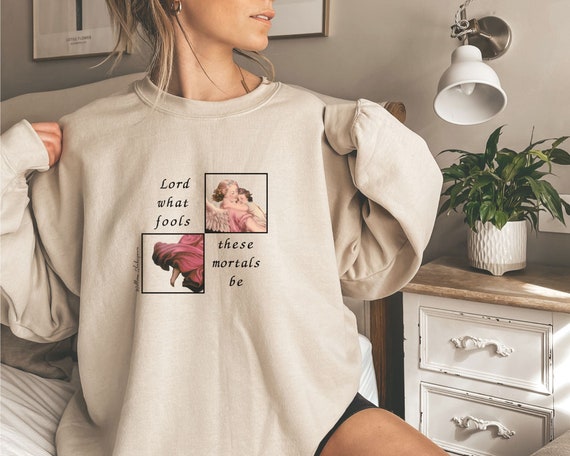 A Midsummer Night s Dream Sweatshirt Shakespeare Sweater Angelcore Clothing Coquette Sweatshirt Victorian Sweater Shakespeare Gift for Actor Etsy UK