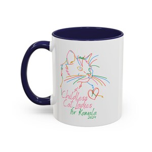 Childless Cat Lady For Kamala Mug Kamala Harris Coffee Mug Childless Cat Ladies For Kamala 2024 Mugs Madam President Feminist Kamala Gift