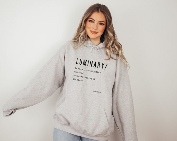 Oscar Wilde Hoodie Minimalist Quote Hoodie Oscar Wilde Sweatshirt Literary Quote Gift Book Definition Hoodie Literature Hoodie Bookish Gift