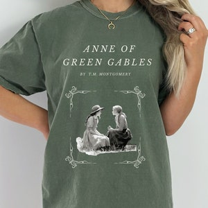 Anne of Green Gables Shirt Anne with an E Light Academia T Shirt Bookish Merch Anne Shirley Tee Anne of Green Gables Gifts Gift For Reader