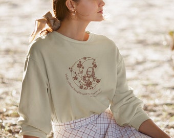 Shakespeare Sweatshirt Literary Crewneck Shakespeare Quote Dark Academia Clothes Shakespeare Sweater Poet Shirt Theatre Gifts Bookish Things