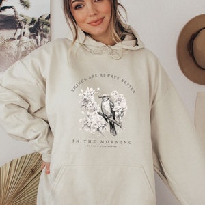 Matar a un ruiseñor sudadera Harper Lee regalos literarios a Killa Mockingbird sudadera ruiseñor regalo luz academia sudadera con capucha botánica