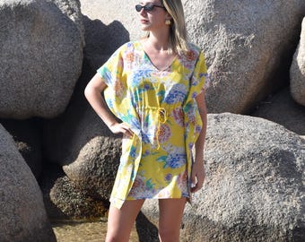 Pareo de seda de lujo - Estampado italiano - Talla única