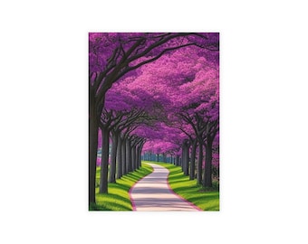 Enchanted Tree Pathway Postcards | Bundle with Envelopes