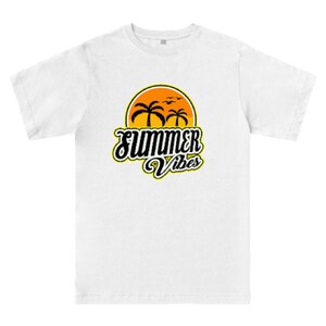Lettering Text, Summer Vibes, summer vibes happy, nature, lifestyle, Classic T-shirt