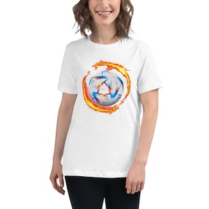 Fire Soccer Football,  football skills, Png Transparent, Clipart, Women&#39;s Relaxed T-Shirt