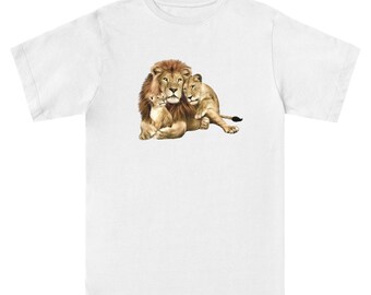 Lion Cartoon, KingOfCartoons, LionheartedLaughs, WildlyFunnyCartoons, Essentials Classic Tee