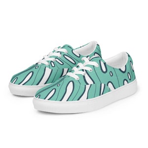 Modèle tropical, Vêtements de plage, Mode estivale, Chaussures confortables, Chaussures légères, Chaussures sans lacets en toile pour femmes