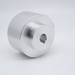 2x72 » couteau faisant broyeur avec roues 4 Inc (10 Cm) Drive 24 mm arbre