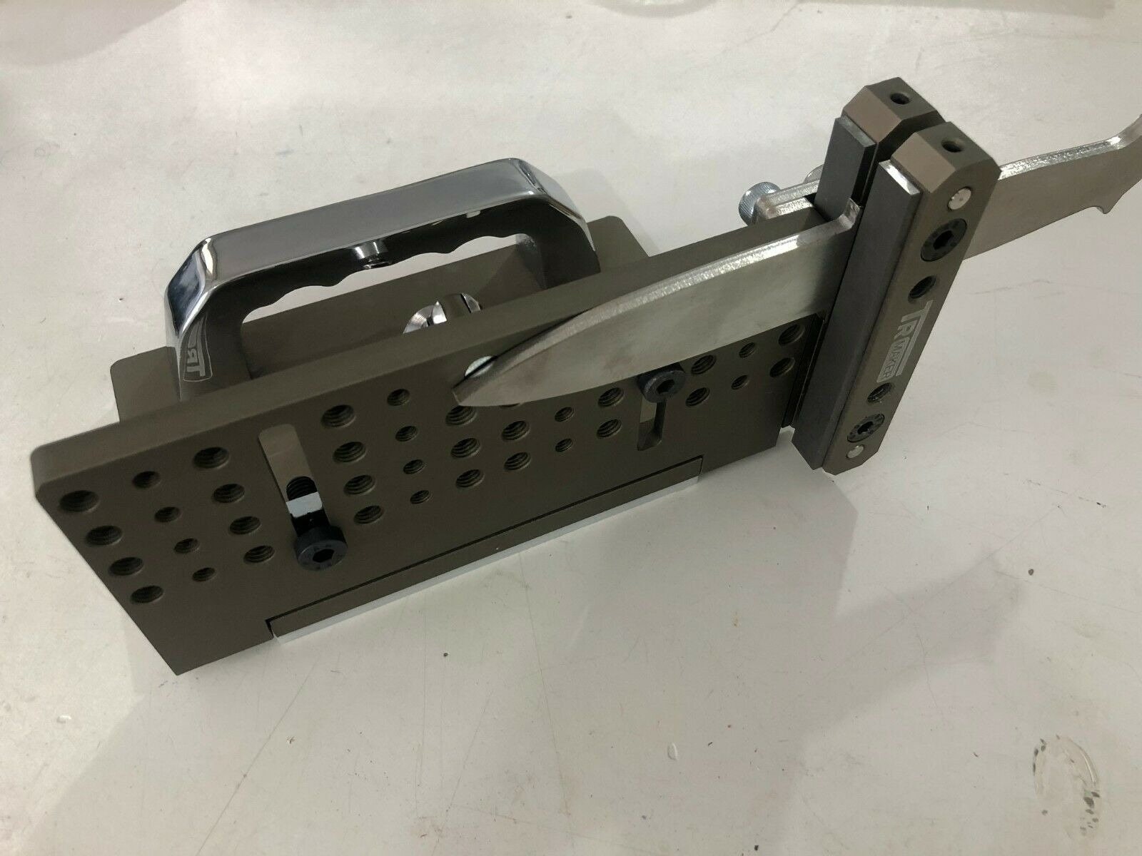 TR Maker File Guide With Carbide Surface PREORDER (TR Maker Knife Jig ...
