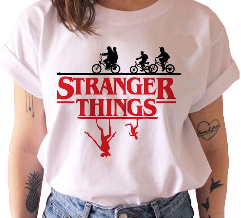 Stranger Things Season 3 T Shirt Women Graphic T-shirt | Etsy