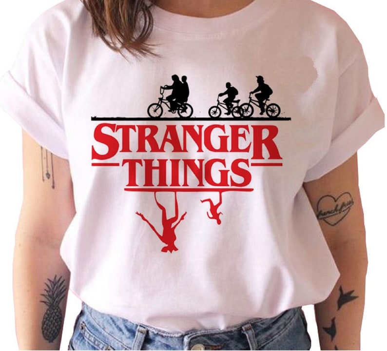 Stranger Things Season 3 T Shirt Women Graphic T-shirt | Etsy