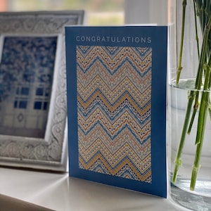 Milieuvriendelijke Afrikaanse felicitatiekaart