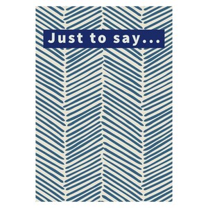 Carta ecologica africana "Just to Say"