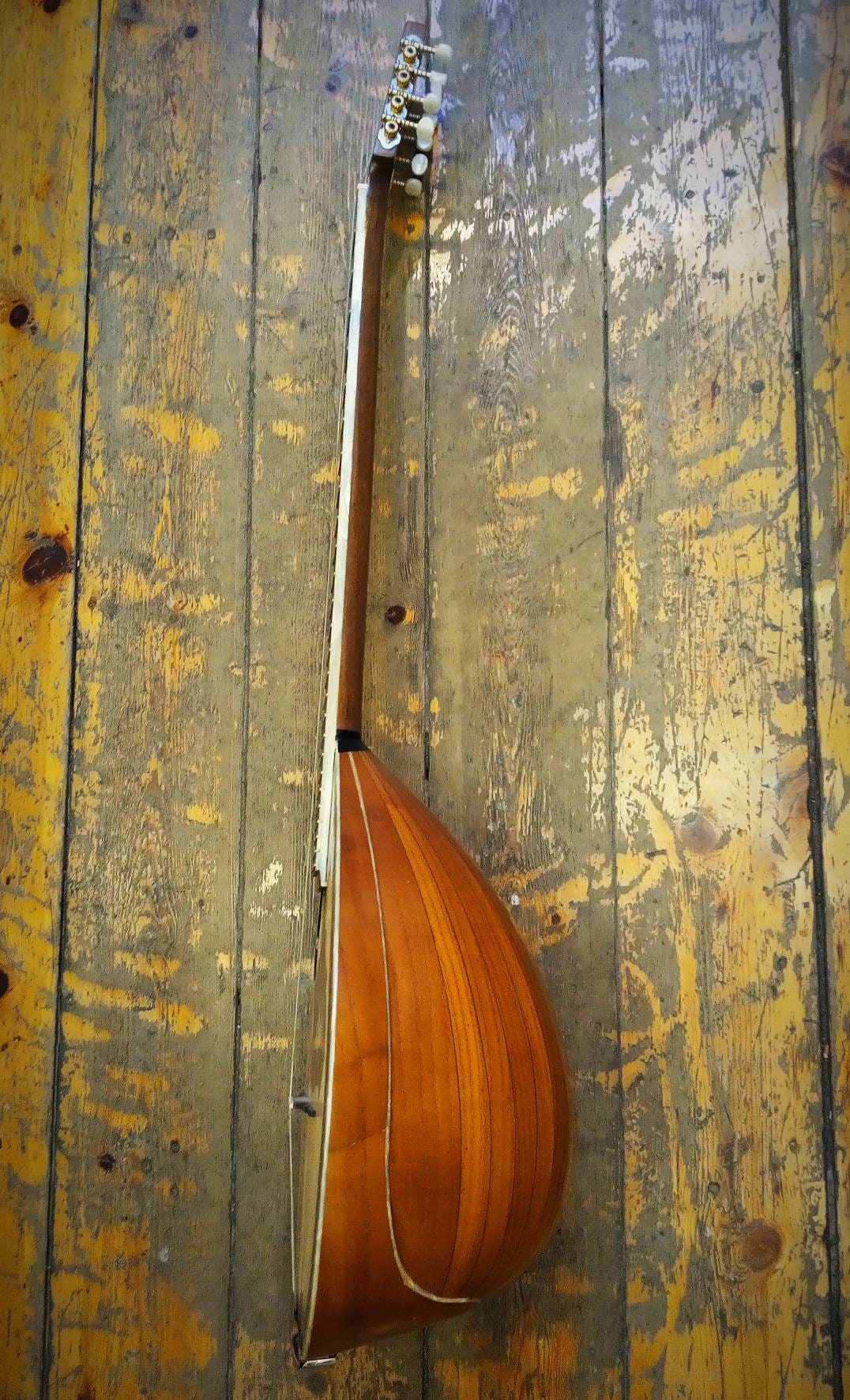 Bouzouki Greek Handmade With an Ship Design Etsy