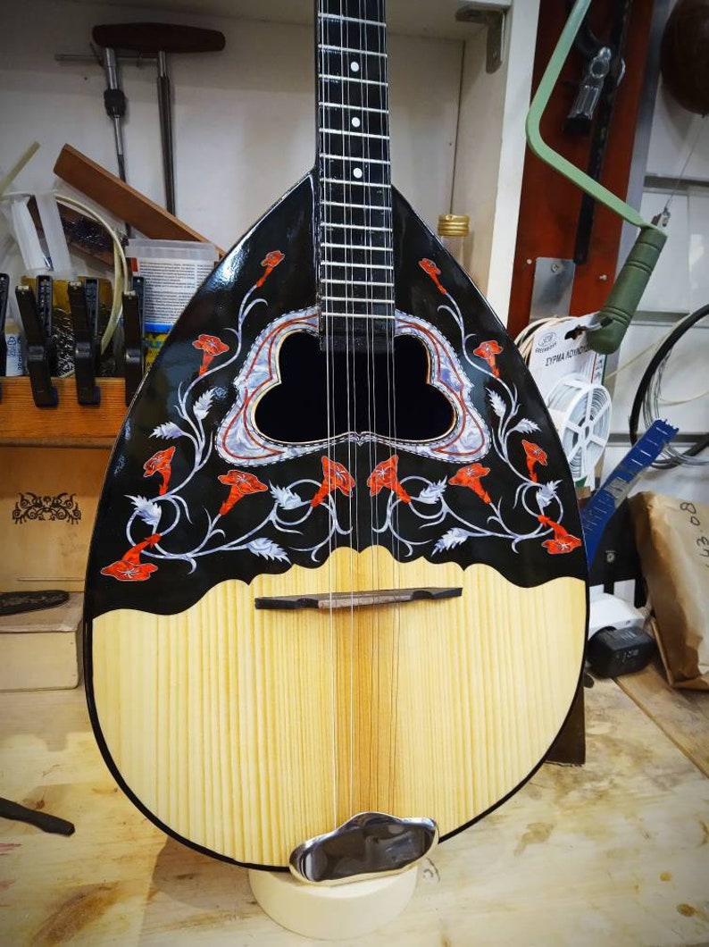 Bouzouki 8 strings Greek handmade Eco model. Etsy