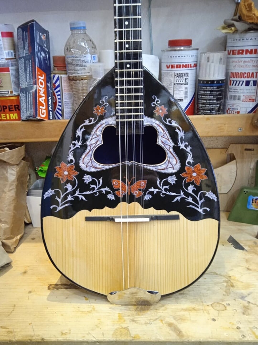 Bouzouki Greek Handmade Eco Model 4 8strings Etsy