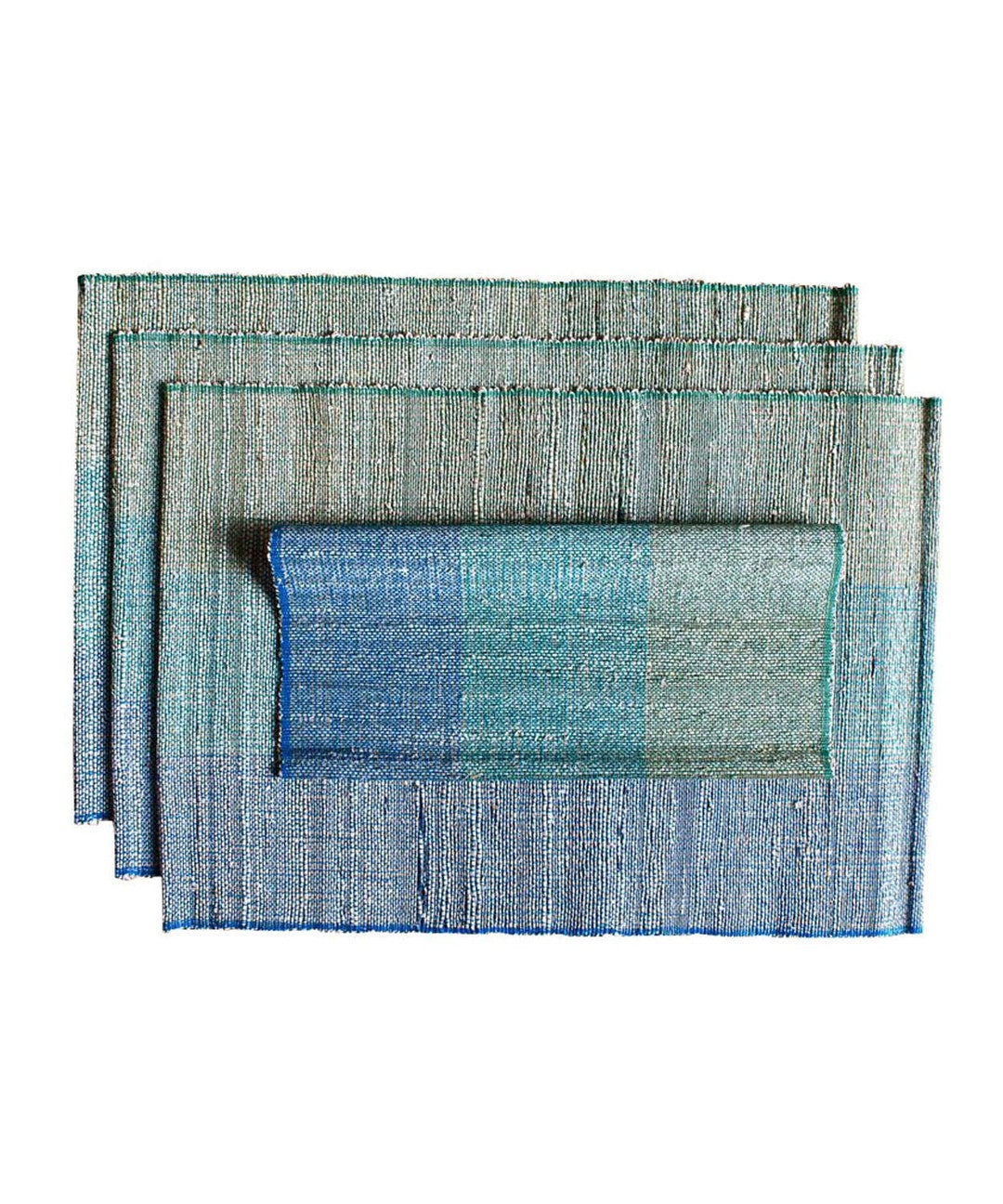 Handwoven Natural Banana Fiber Placemats | Renewable, Durable and ... - Natural Fiber Placemats With Drawstrings