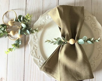 Eucalyptus Napkin Rings