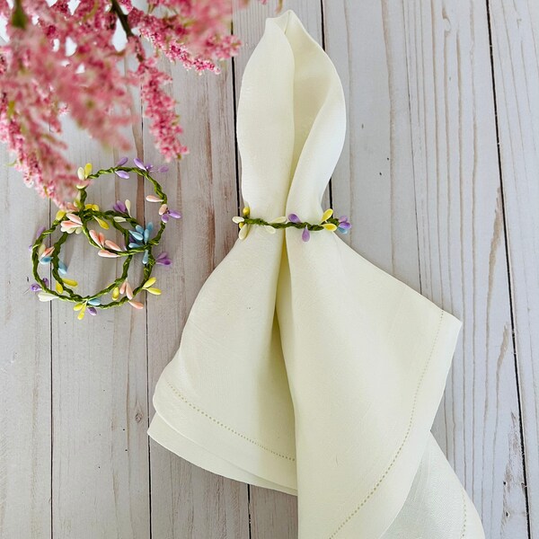 Easter Napkin Rings Etsy