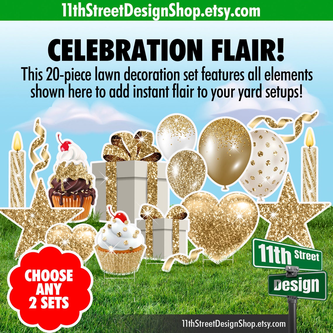 Yard Card Business Starter Set Start Your Own Yard Card Etsy