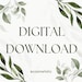 Sea Scape, Ocean Watercolor Printable Bookmark, Instant Download ...