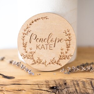 Custom Baby Name Announcement, Baby Shower Gift, Newborn Name Announcement, Wood Baby Name Sign, Newborn Photo Prop, Christmas Gift for Baby
