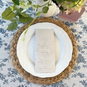 Custom Acrylic Place Cards, Wedding Place Cards, Wedding Table Settings, Wedding Name Cards, Ribbon Place Cards, Escort Cards, Wedding Favor