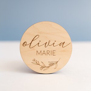 Custom Baby Name Announcement, Baby Shower Gift, Newborn Name Announcement, Wood Baby Name Sign, Newborn Photo Prop, Christmas Gift for Baby