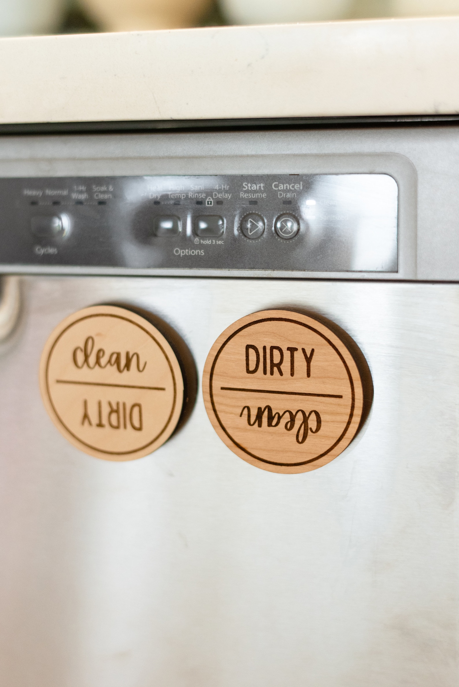 Clean Dirty Dishwasher Dishwasher Clean Dirty Etsy