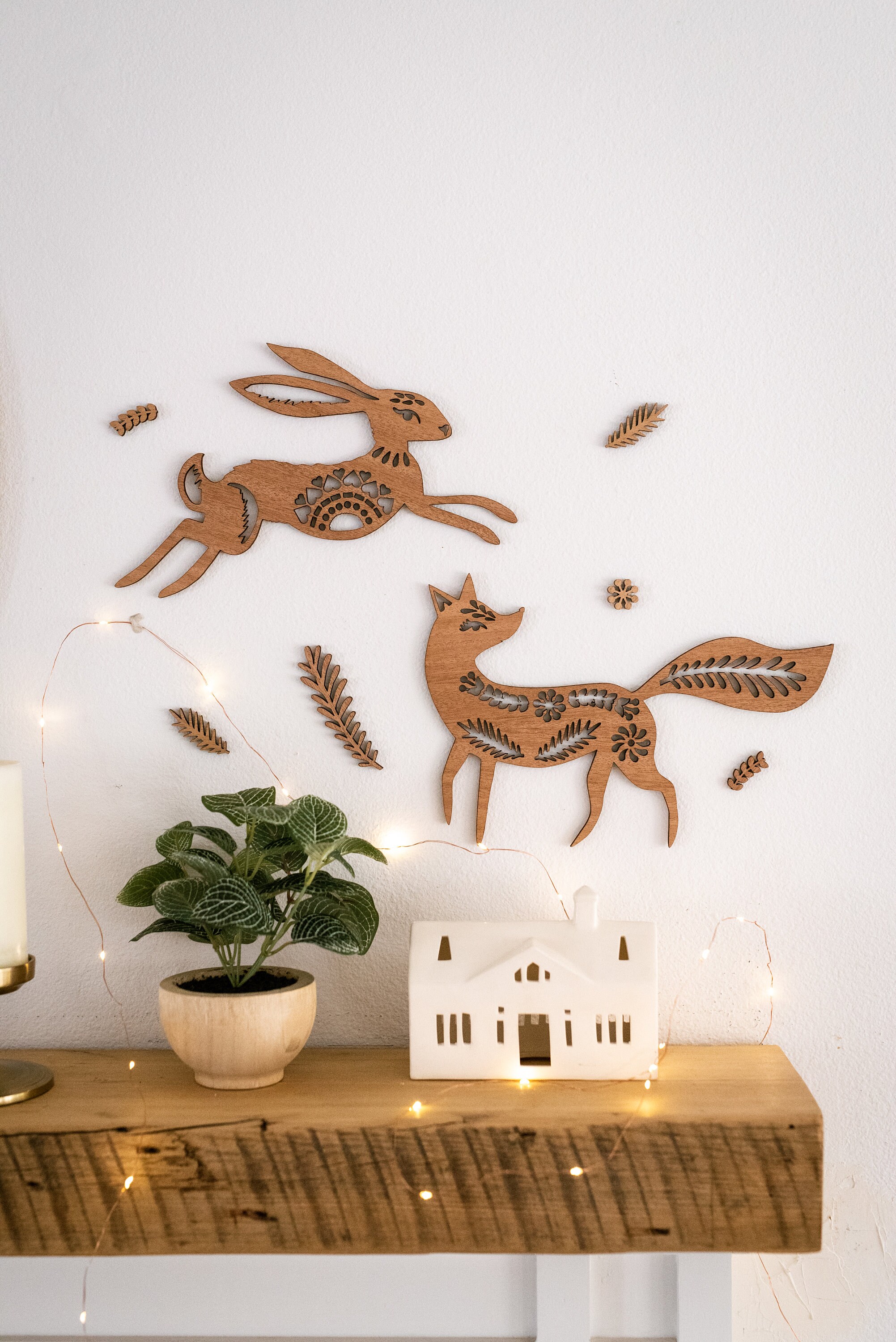 Woodland Nursery Decor Forest Nursery Woodland Wall Art Etsy