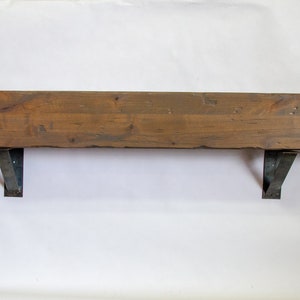 Rustic Mantel Bracket