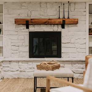 Rustic Mantel Bracket