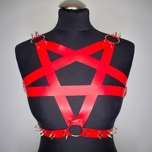 DIABLO Latex Harness | Custom Made to fit