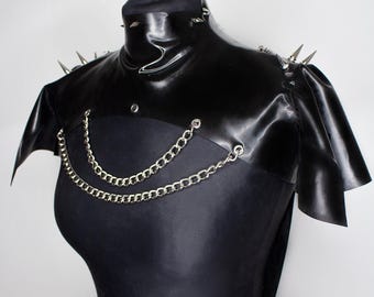 DRAC Latex Tail-Coat Bolero  | Custom Made To Fit