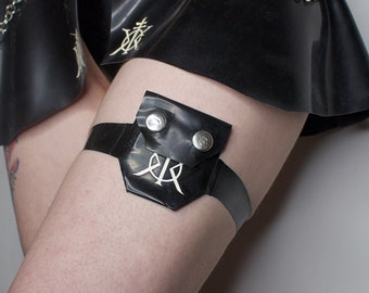 KVLT Latex Garter Holster-Pocket