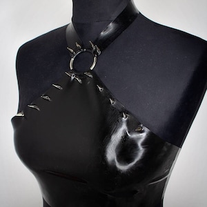 BLVCK Latex Halter Top | Custom Made to fit