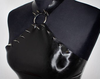 BLVCK Latex Halter Top | Custom Made to fit